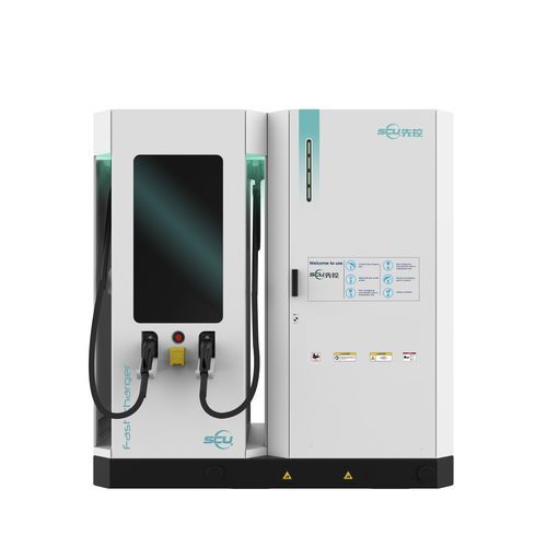 Stazione di ricarica per veicolo elettrico - EVMS ONE - Sicon Chat Union Electric Co., Ltd - DC / a energia rinnovabile / con 2 cavi di carica