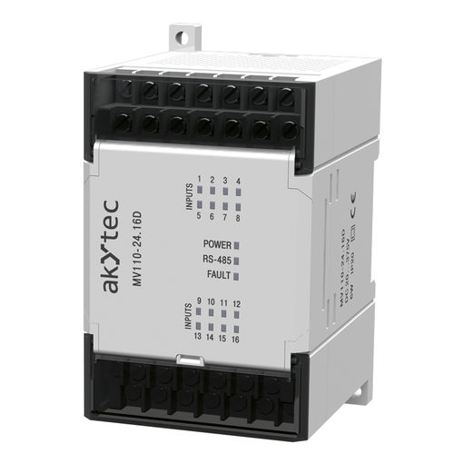 Modulo di ingresso digitale - MV110-24.16DN - akYtec GmbH - Modbus RTU / RS485 / 16 ingressi digitali
