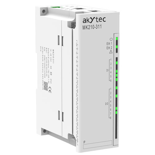 Modulo I/O digitale - MK210 DI+DO series - akYtec GmbH - Ethernet / Modbus TCP / USB