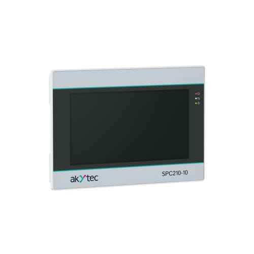 PLC Modbus - SPC210 - akYtec GmbH - con touch screen / con HMI integrato / in tempo reale