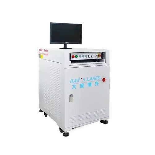 Sistema di marcatura laser UV - EP-15-THG-F - Han's Laser Technology Co., Ltd - automatico / per tubi / per componenti elettronici