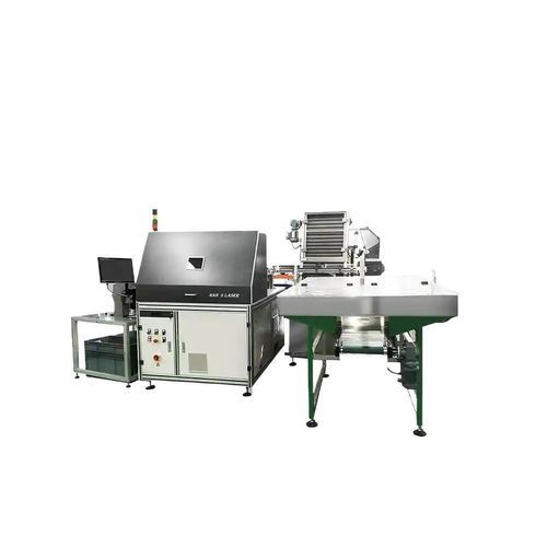 Macchina di marcatura laser UV - HANS1500D - Han's Laser Technology Co., Ltd - per materie plastiche / da integrare / per linea di produzione continua