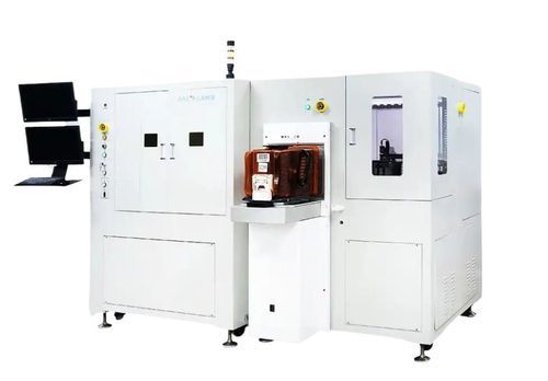 Macchina di incisione e marcatura laser - HDZ-WAF600 - Han's Laser Technology Co., Ltd - per wafer / con tracciabilità / di alta precisione