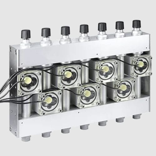 Misuratore di portata a pignoni ovali - SRV - Kytola Instruments Oy - volumetrico / per olio / in alluminio
