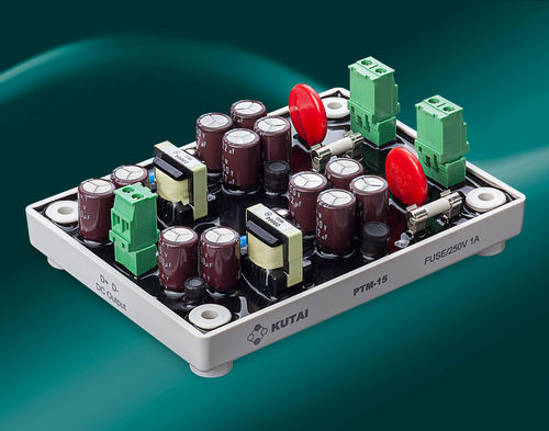 Alimentatore elettrico open frame - PTM-15 - Kutai Electronics Industry Co., Ltd. - AC/DC / monofase / con protezione contro i sovraccarichi