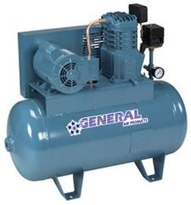Compressore a pistone - LT series - General Air Products - d'aria / con motore elettrico / fisso