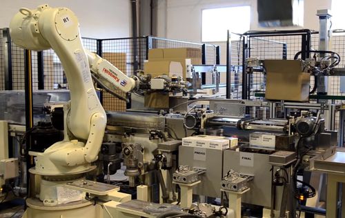 Formatrice di cartoni automatica - Inser Robótica S.A - a colla termofusibile