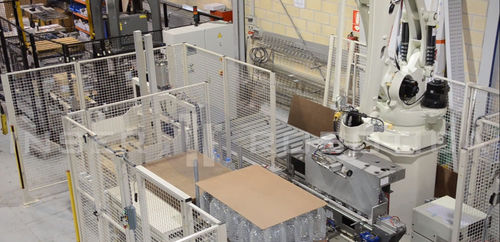 Pallettizzatore robotizzato - Inser Robótica S.A - per bottiglie / per acqua