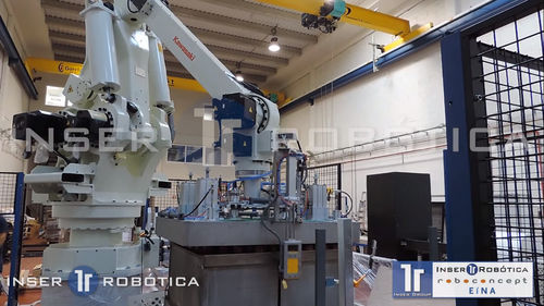 Pallettizzatore robotizzato - Inser Robótica S.A - per barattoli pieni / compatto