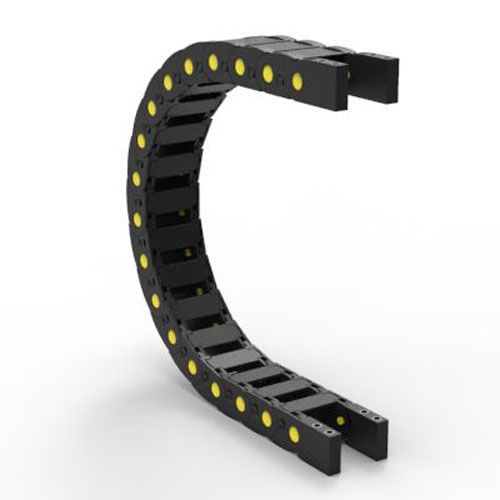 Catena portacavi con traversini apribili a scatto - 400 - Brevetti Stendalto - in nylon / con separatori / autoportante