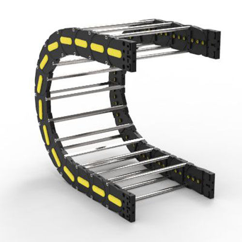 Catena portacavi aperta - 308E - Brevetti Stendalto - in nylon / con separatori / autoportante