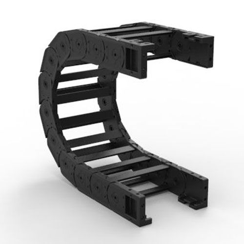 Catena portacavi apribile - H57SC - Brevetti Stendalto - in nylon / modulabile / per carichi pesanti