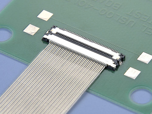 Connettore di dati - USL series - KEL CORPORATION - scheda-cavo / coassiale / per cavo flessibile piatto