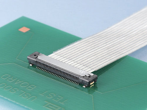 Connettore scheda-cavo - USLS series - KEL CORPORATION - coassiale / per scheda elettronica / per cavo flessibile piatto
