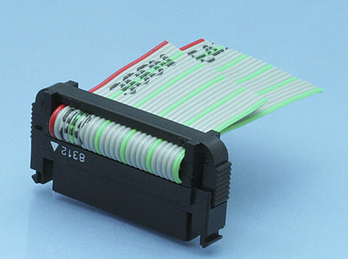 Connettore scheda-cavo - 8822 series - KEL CORPORATION - piatto / con blocco / per scheda elettronica