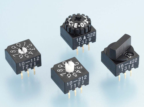 Interruttore rotativo - KDS series - KEL CORPORATION - DIP / multipolare / codificato