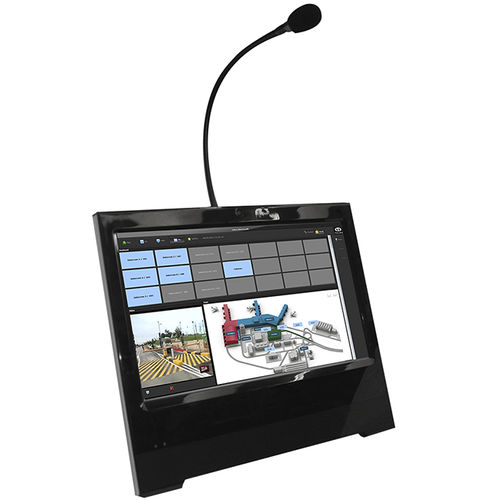 Terminale telefonico SIP - GA-ST-15-03STD - TELEA TECNOVISION SRL - IP54 / industriale / touch screen