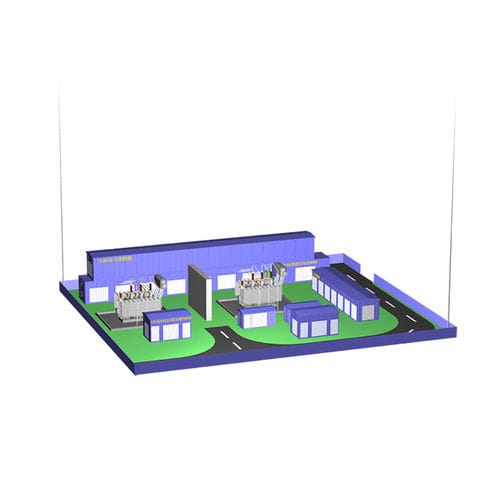 Sottostazione modulare - Ningbo Tianan (Group) CO.,Ltd. - prefabbricata