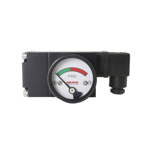 Manometro differenziale - 320 DGC - Hirlekar Precision Instruments, Pune - con quadrante / NPT 1/8 / in vetro