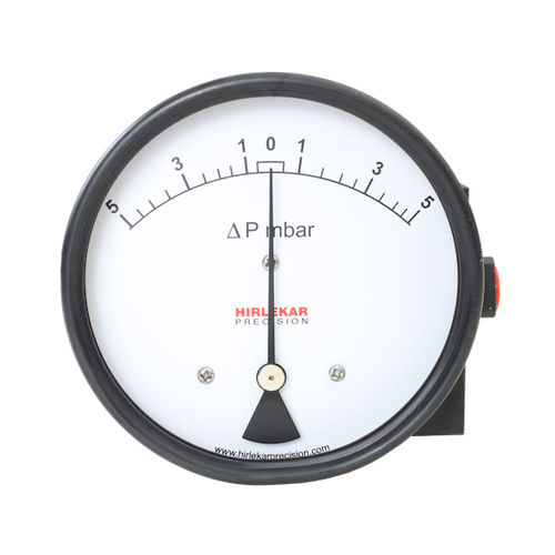 Manometro differenziale - CZ 400 DGC - Hirlekar Precision Instruments, Pune - con quadrante / con flangia / NPT 1/4