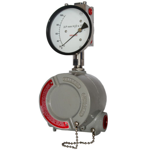 Manometro differenziale - EX 200 DGR - Hirlekar Precision Instruments, Pune - con quadrante / NPT 1/4 / BSP 1/4