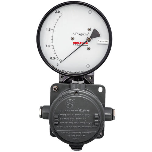 Manometro differenziale - EX 300 DGC - Hirlekar Precision Instruments, Pune - con quadrante / NPT 1/4 / BSP 1/4