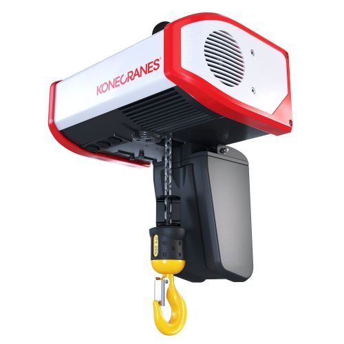 Paranco a catena elettrico - C series - Konecranes - con carrelli / compatto / con motore