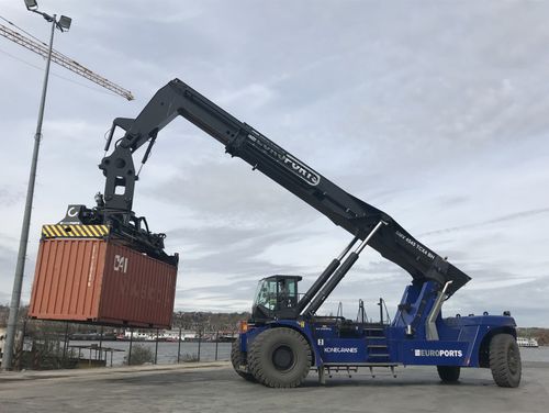 Movimentatore telescopico per contenitore - SMV series - Konecranes