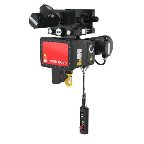 Paranco a catena elettrico - EX C-series - Konecranes - con carrelli / antideflagrante / compatto