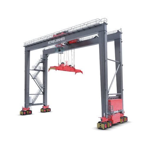 Gru a cavalletto gommata - RTG - Konecranes - per container / bitrave / per carichi pesanti