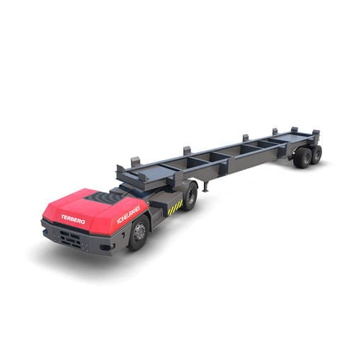 Trattore automatizzato - A-TT - Konecranes - elettrico / su ruote / portuale