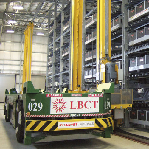AGV per movimentazione di container - AGV - Konecranes - di trasferimento / da trasporto / con alimentazione a batteria
