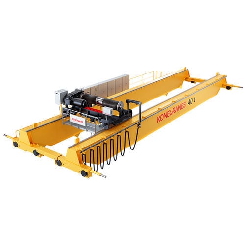 Carroponte bitrave - M series - Konecranes - per uso prolungato / automatizzato / con argano aperto
