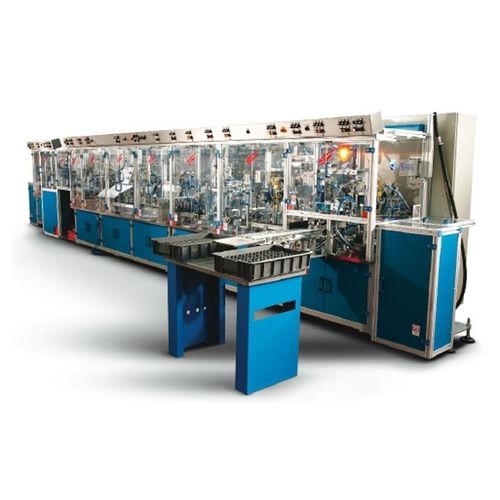 Linea di assemblaggio automatica - Cosberg SpA - in linea / di marcatura / per tenditori idraulici