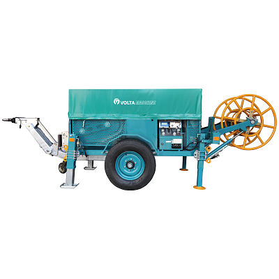 Cabestano con motore diesel - VM 12000 DC - Volta macchine - idraulico / per cavo
