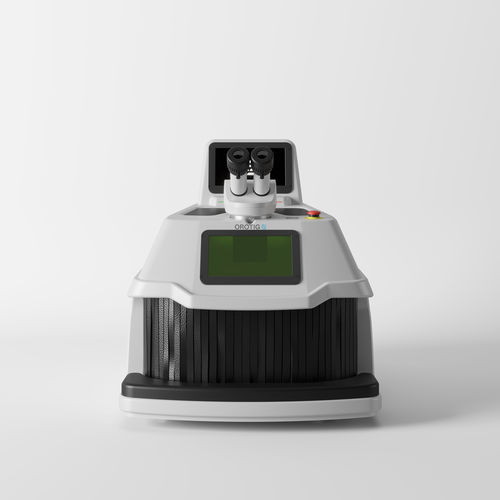Macchina saldatrice laser Nd:YAG - EVO X - Orotig S.p.A. - automatica / benchtop / 220 V monofase