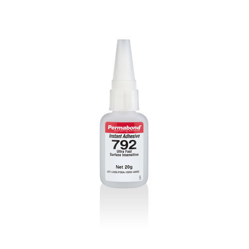 Colla cianoacrilato - 792 - Permabond - per gomma / per plastica / per ceramica