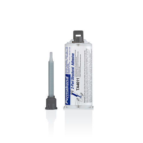 Colla acrilica - TA4611 series - Permabond - per plastica / per materiali compositi / per metallo