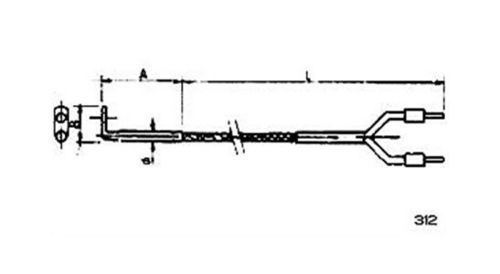 Sonda di temperatura RTD - 312 - MESEL S.L - Pt100 / Pt1000 / a termocoppia tipo J