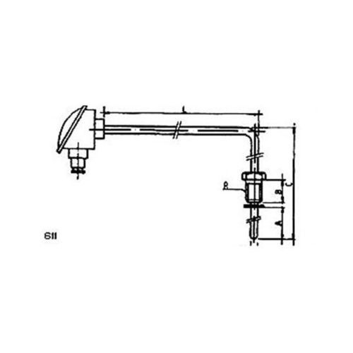 Sonda di temperatura RTD - 611 - MESEL S.L - Pt100 / Pt1000 / a termocoppia tipo J