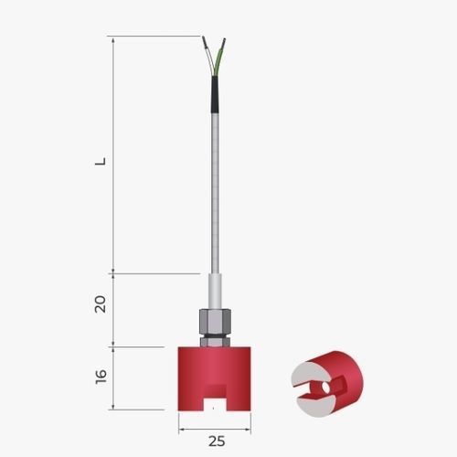 Sonda di temperatura RTD - MODELO 314 - MESEL S.L - Pt100 / Pt1000 / a termocoppia tipo J