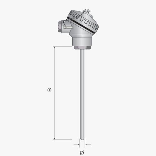 Sonda di temperatura RTD - 521 - MESEL S.L - Pt100 / Pt1000 / a termocoppia tipo J