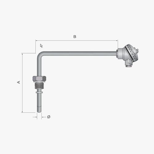 Sonda di temperatura RTD - MODELO 622 - MESEL S.L - Pt100 / Pt1000 / a termocoppia tipo J