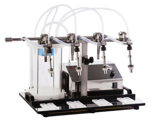 Macchina di riempimento semiautomatica - IC Filling Systems LTD - per bottiglie in vetro / per bottiglie