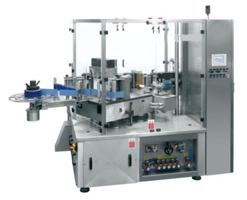 Macchina di etichettatura automatica - IC Filling Systems LTD - per bottiglie / con colla fredda / lineare