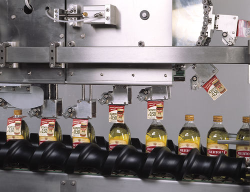 Macchina di etichettatura automatica - COSMO TL400 - IC Filling Systems LTD - con colla fredda