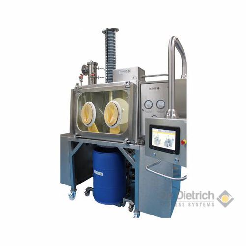 Glove box in acciaio inossidabile - De Dietrich - ad atmosfera controllata / di contenimento / per riempire i fusti