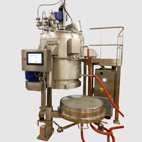 Filtro essiccatore per liquidi - Filtering Bottom Extractor - De Dietrich - sottovuoto / di processo / per filtrazione fine