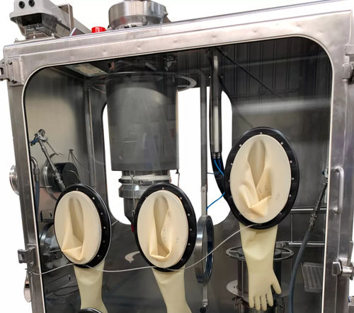 Glove box di contenimento - De Dietrich - per l'industria farmaceutica / in acciaio inox 304