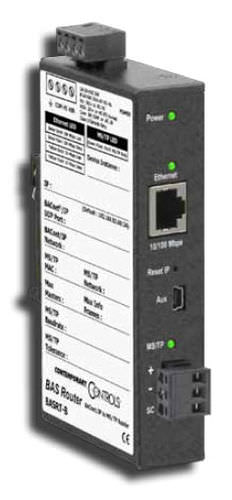 Router di comunicazione - BASrouter - Contemporary Control Systems - IP / Ethernet / su guida DIN